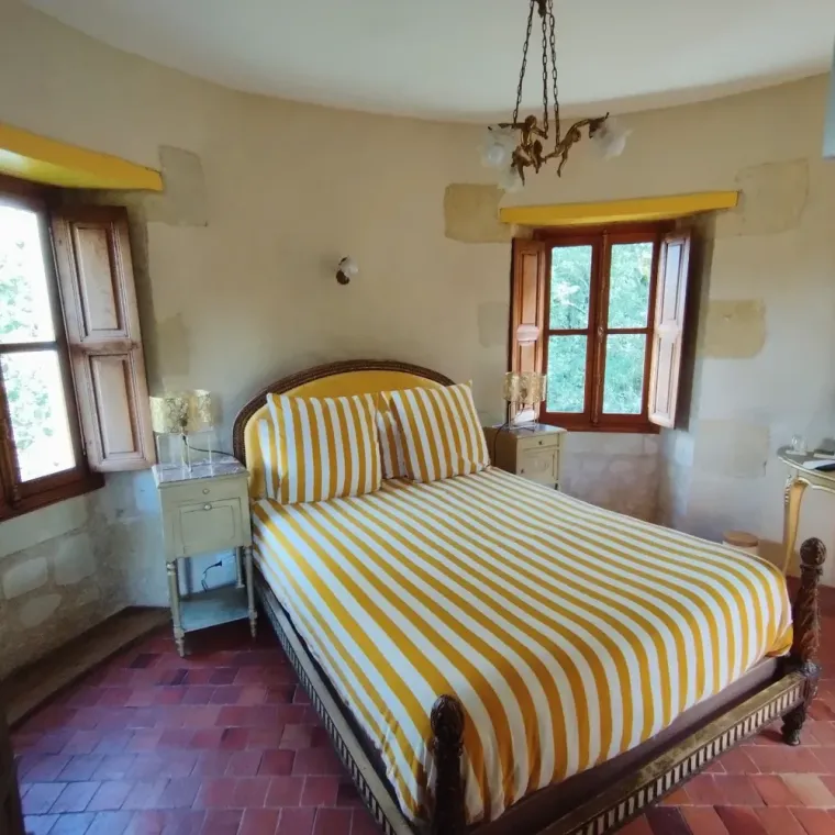 Chambre d'hôte insolite pour 2 personnes à Saumur, Saumur, Chambres d'hôtes La Tour de Bellevue